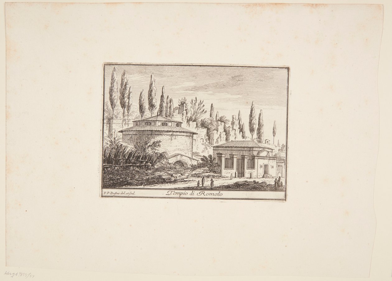 Danese:  Romulustemplet da Philothée Francois Duflos