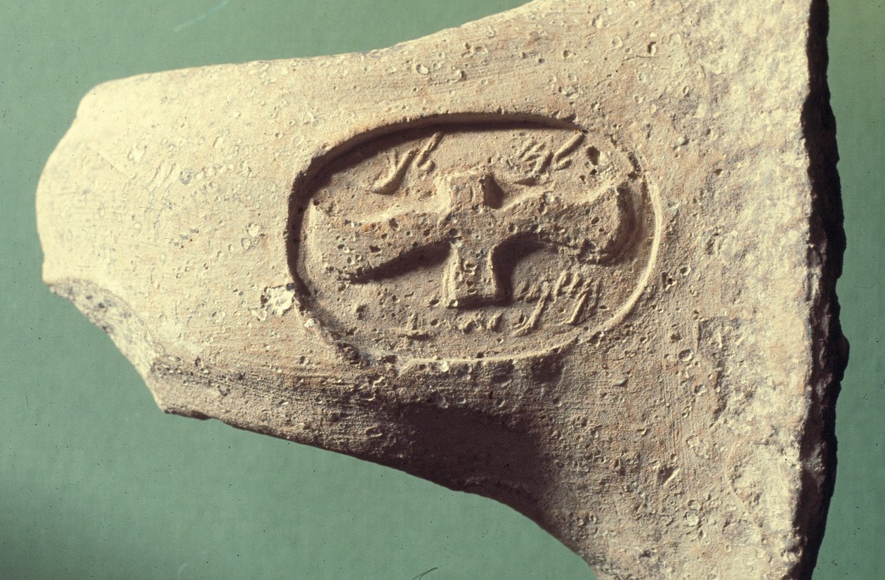 Manico di vaso, VIII-VII secolo a.C. da Phoenician