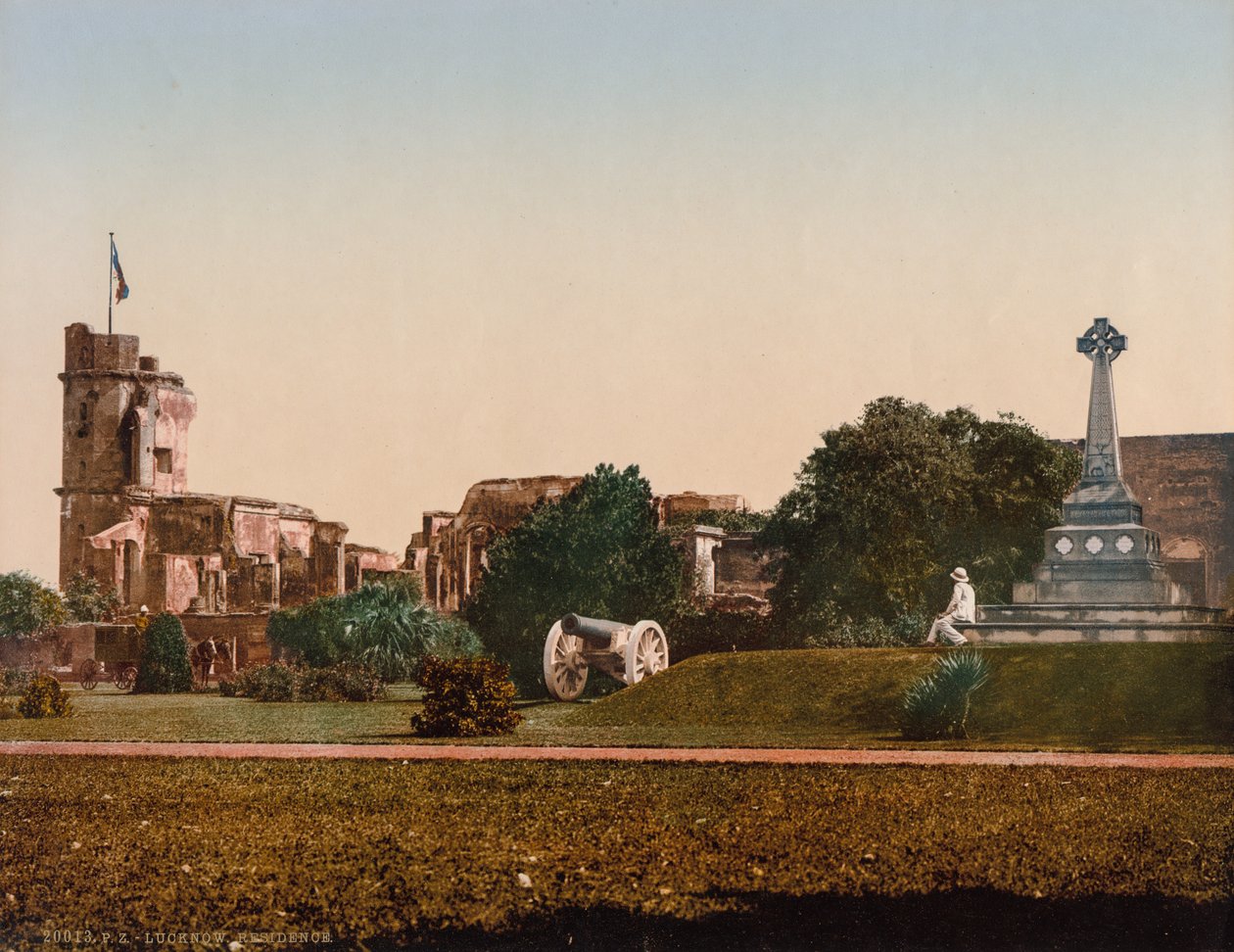 Lucknow. Residenza da Photoglob Co. (Zurich, active c. 1890 1910)