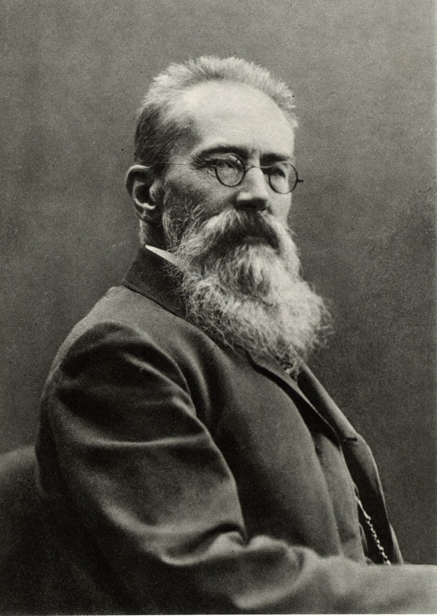 Nikolay Andreievich Rimsky-Korsakov da Photographer Russian