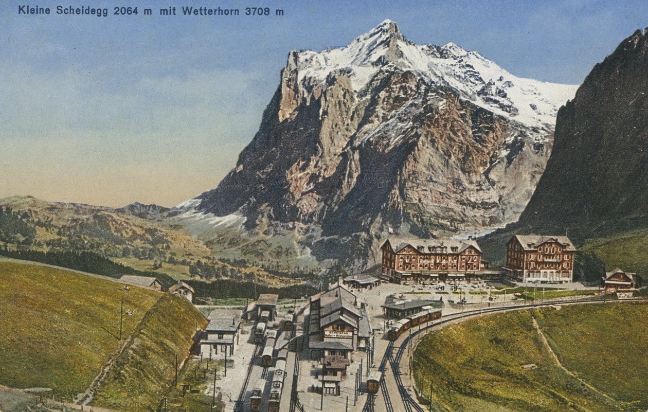Kleine Scheidegg, Svizzera (foto a colori) da Photographer Swiss