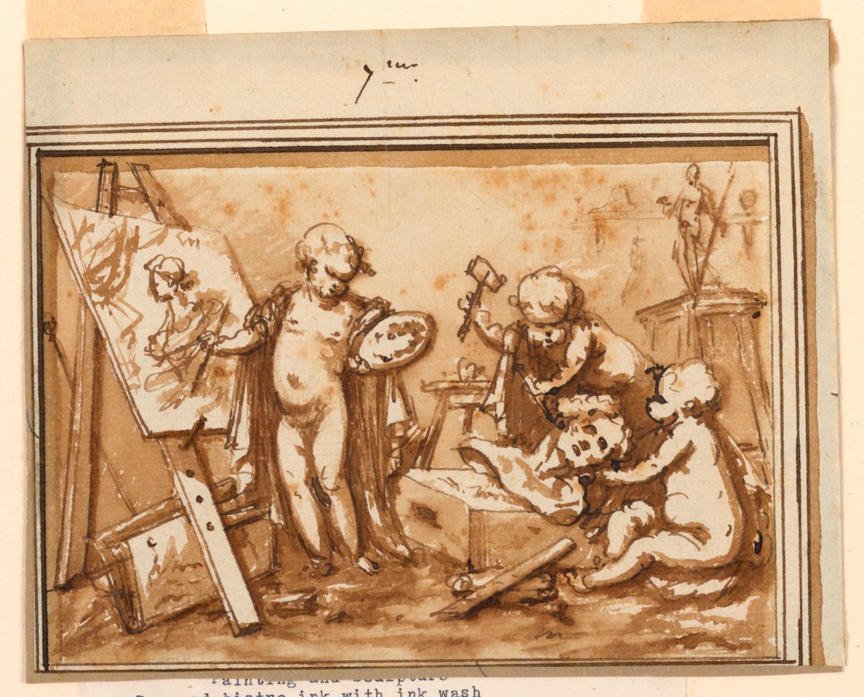 Progetto per un Sovrapporta da Piat Joseph Sauvage