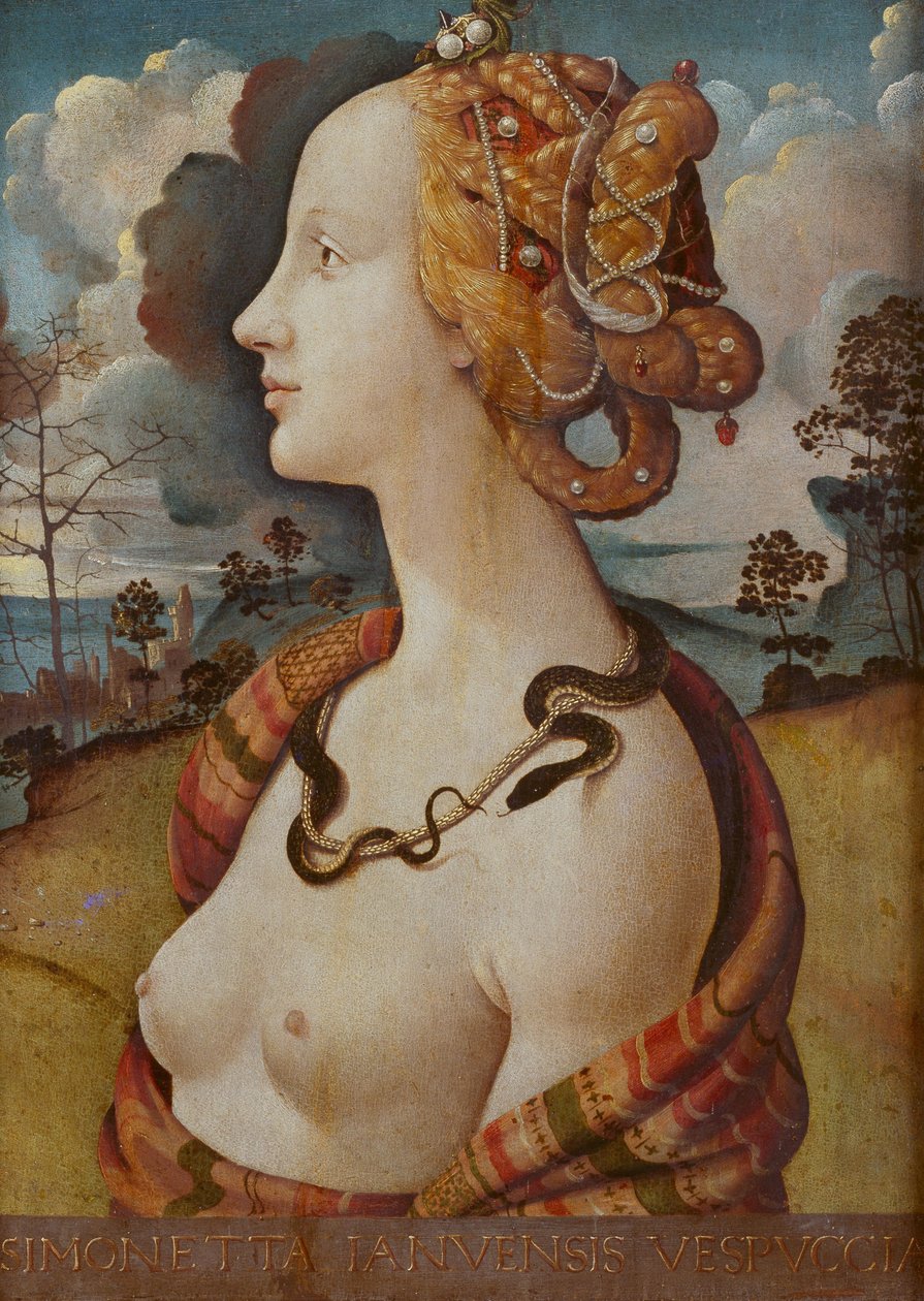 Ritratto di donna detto di Simonetta Vespucci da Piero di Cosimo