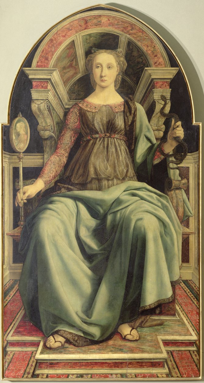 Prudenza, c.1470 da Piero del Pollaiolo