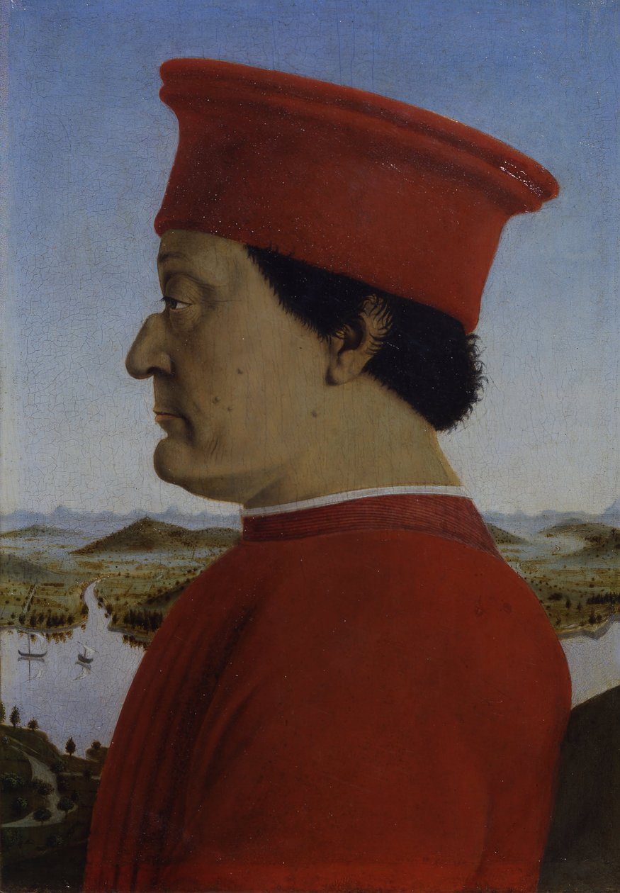 Ritratti dei Duchi di Urbino, Federico da Montefeltro e Battista Sforza da Piero della Francesca