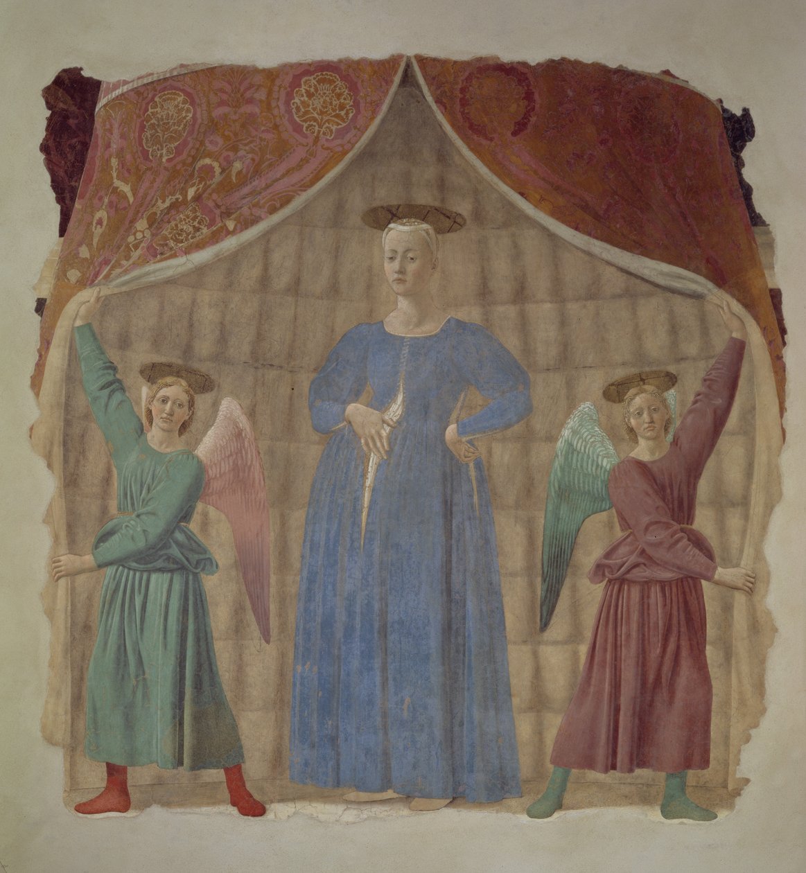 La Madonna del Parto, c.1450-70 (post restauro) da Piero della Francesca
