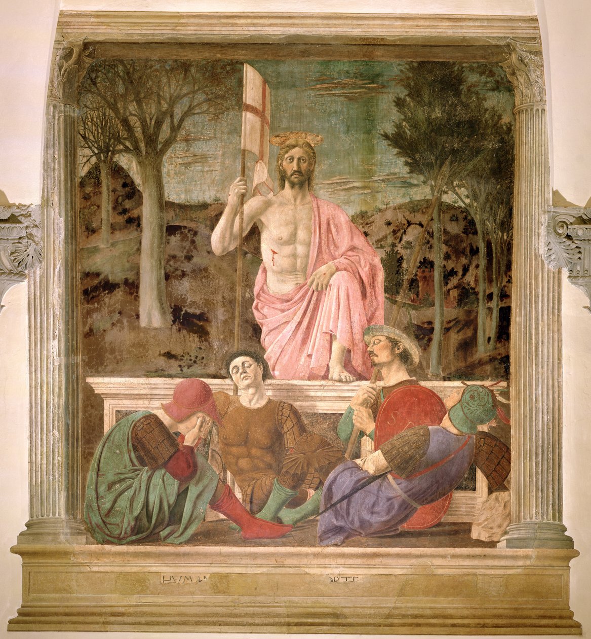 La Resurrezione, c.1463 da Piero della Francesca