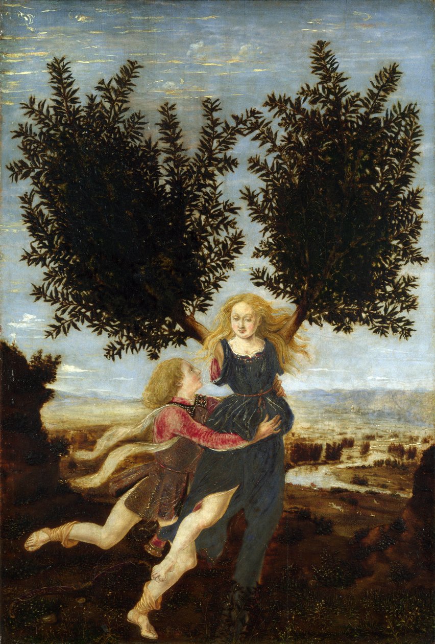 Apollo e Dafne da Piero del Pollaiolo
