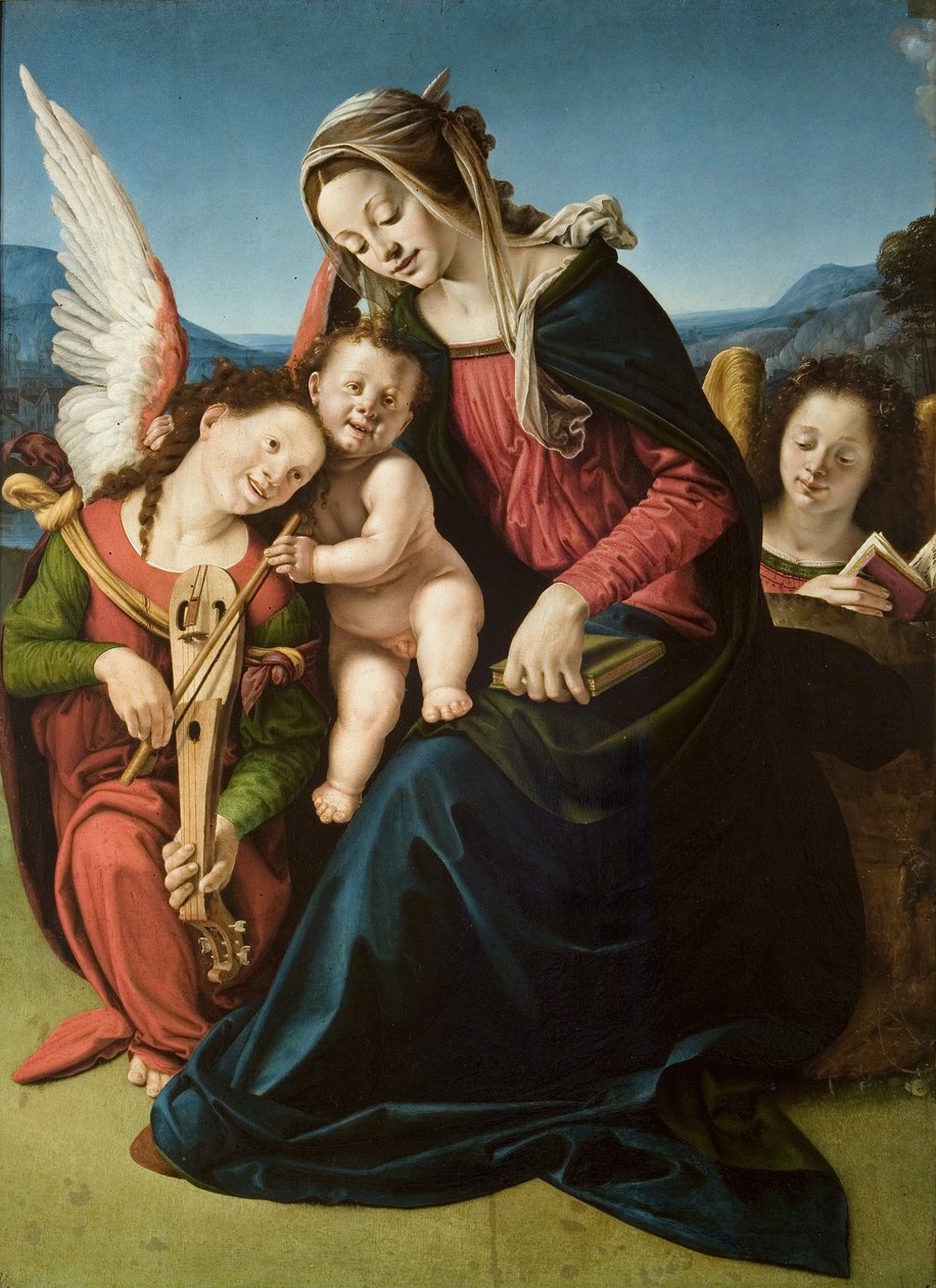 Madonna e angeli da Piero di Cosimo