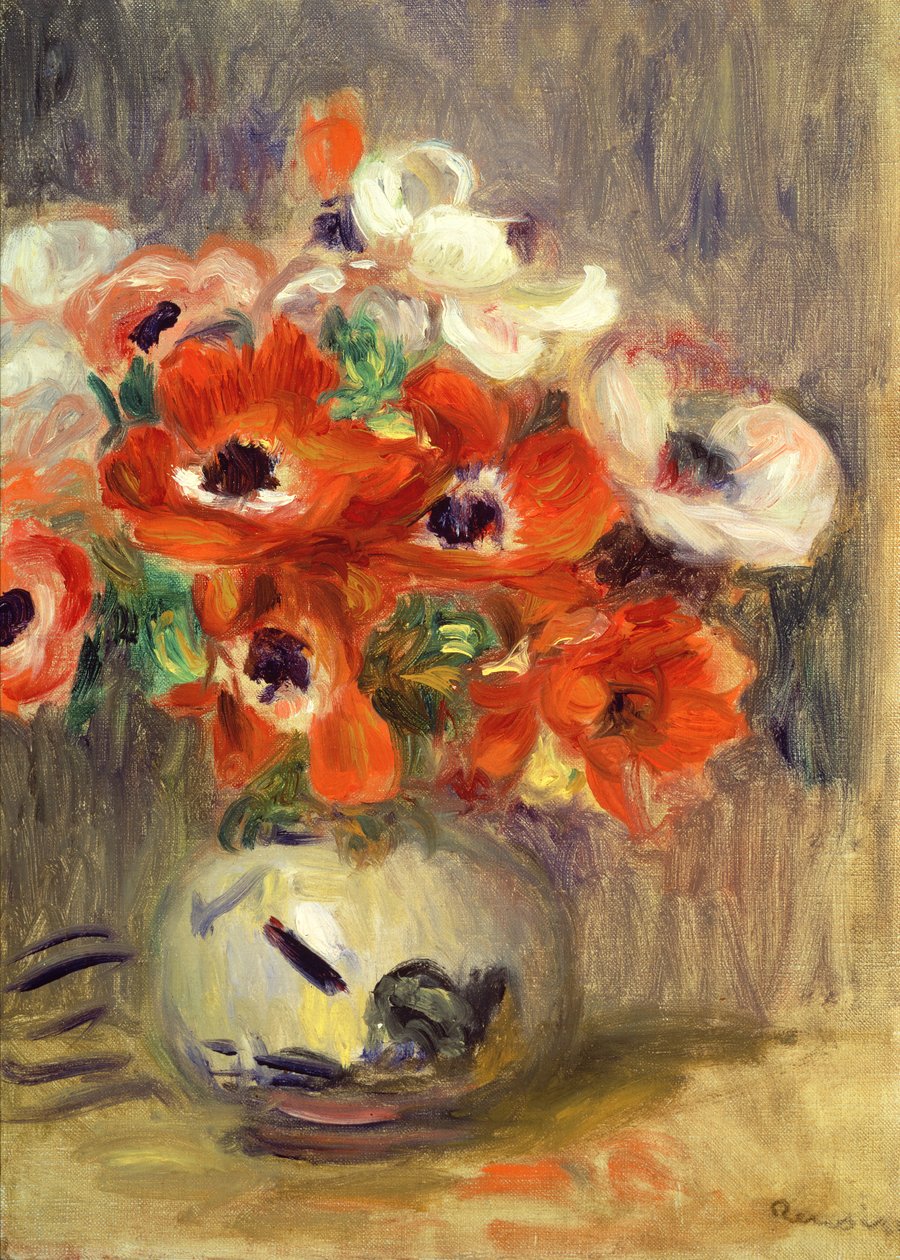 Anemoni da Pierre Auguste Renoir