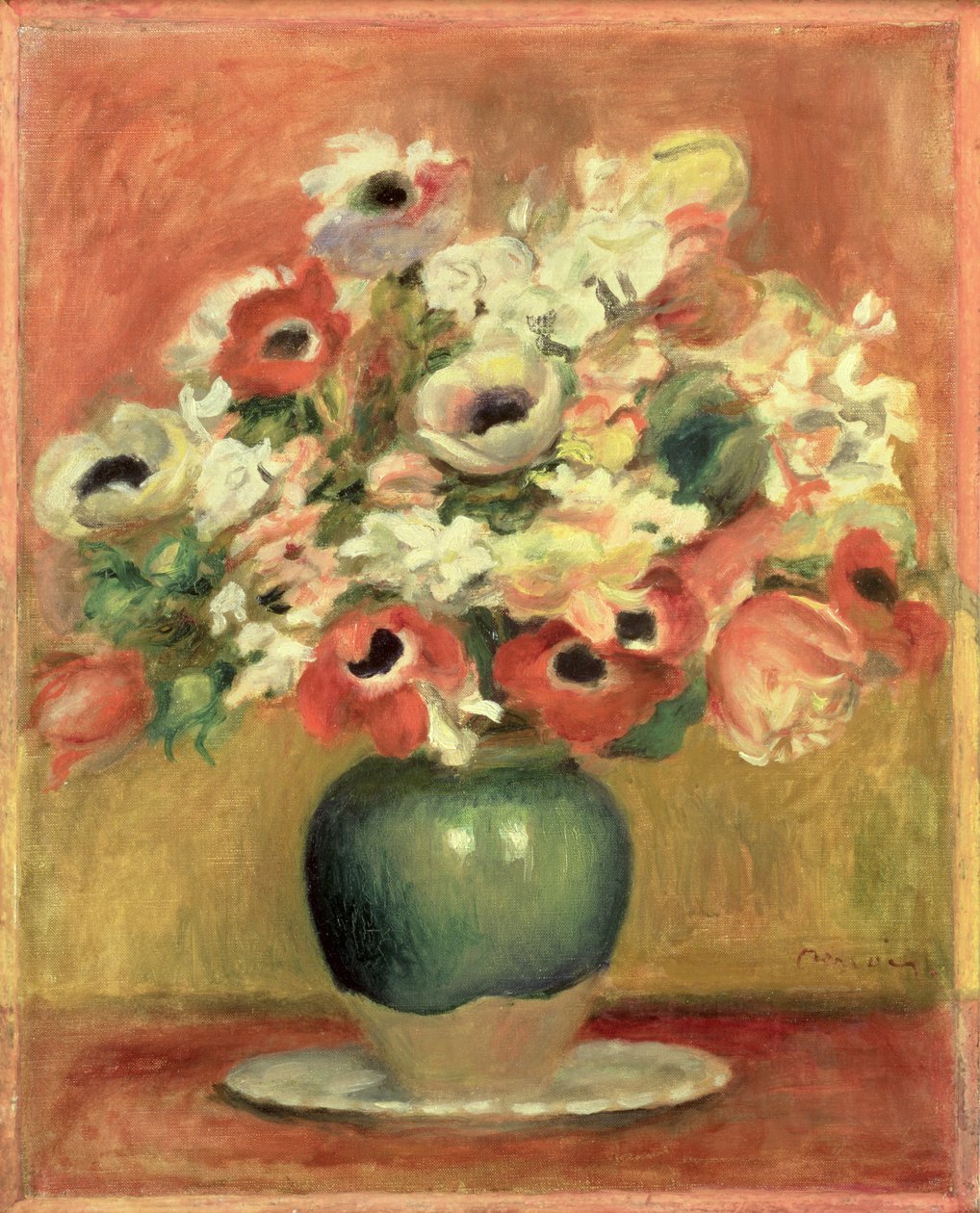 Anemoni, c.1885 da Pierre Auguste Renoir