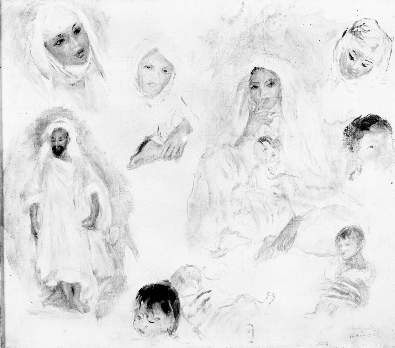 Arabi, 1881-82 da Pierre Auguste Renoir