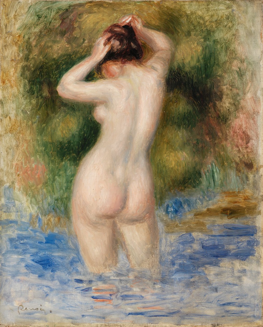 Bagnante da Pierre Auguste Renoir