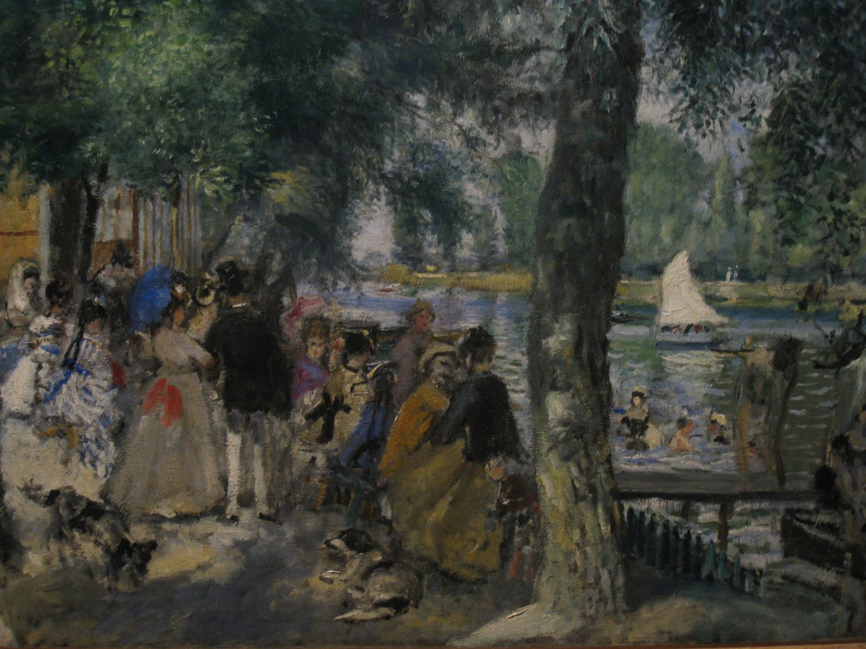 Bagno sulla Senna da Pierre Auguste Renoir
