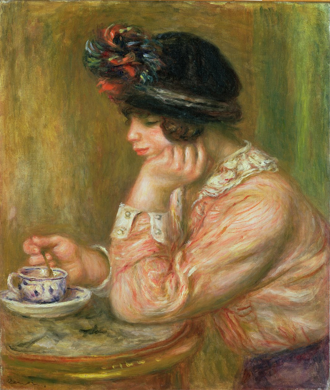 Tazza di Cioccolata, 1914 da Pierre Auguste Renoir