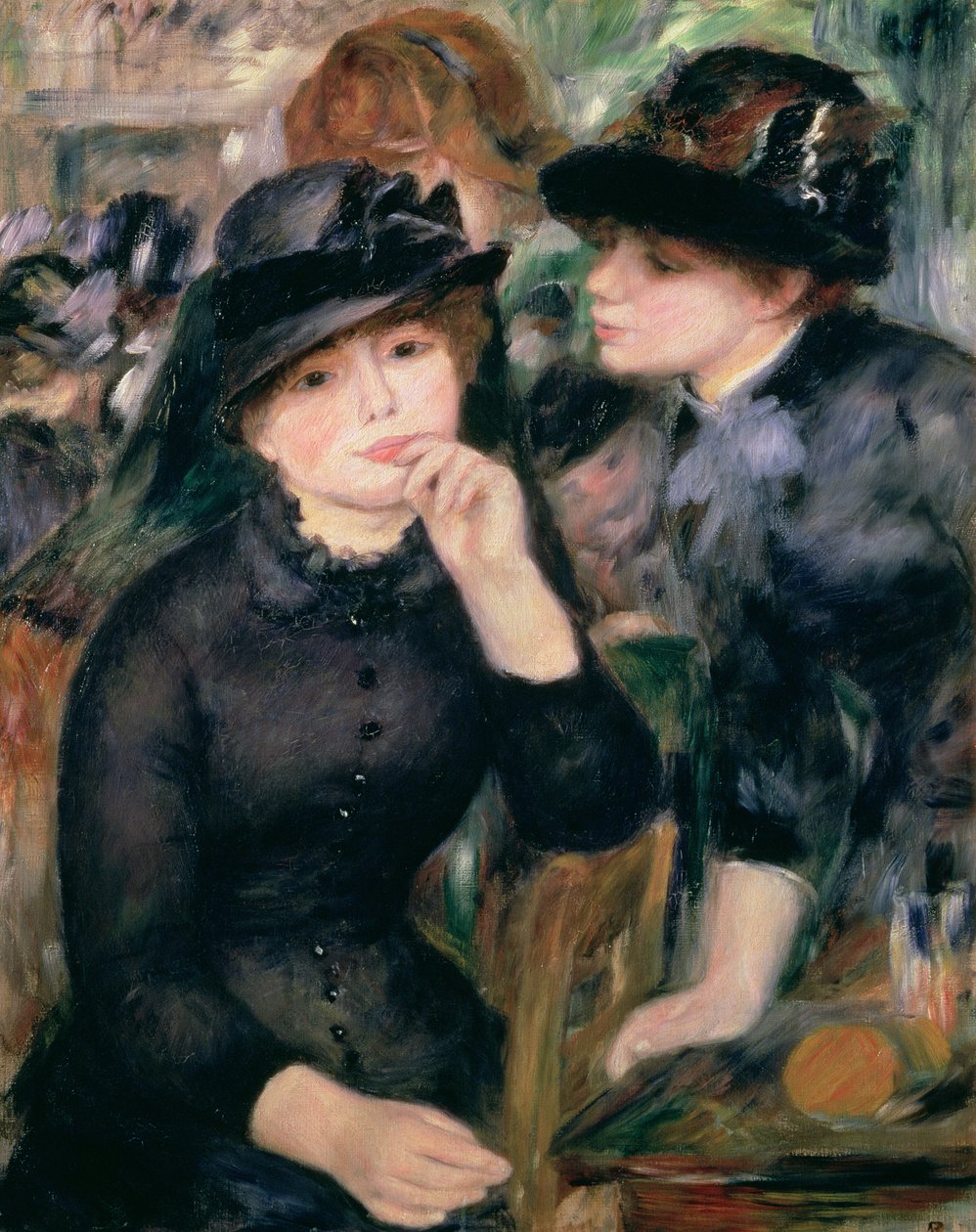 Ragazze in nero, 1881-82 da Pierre Auguste Renoir