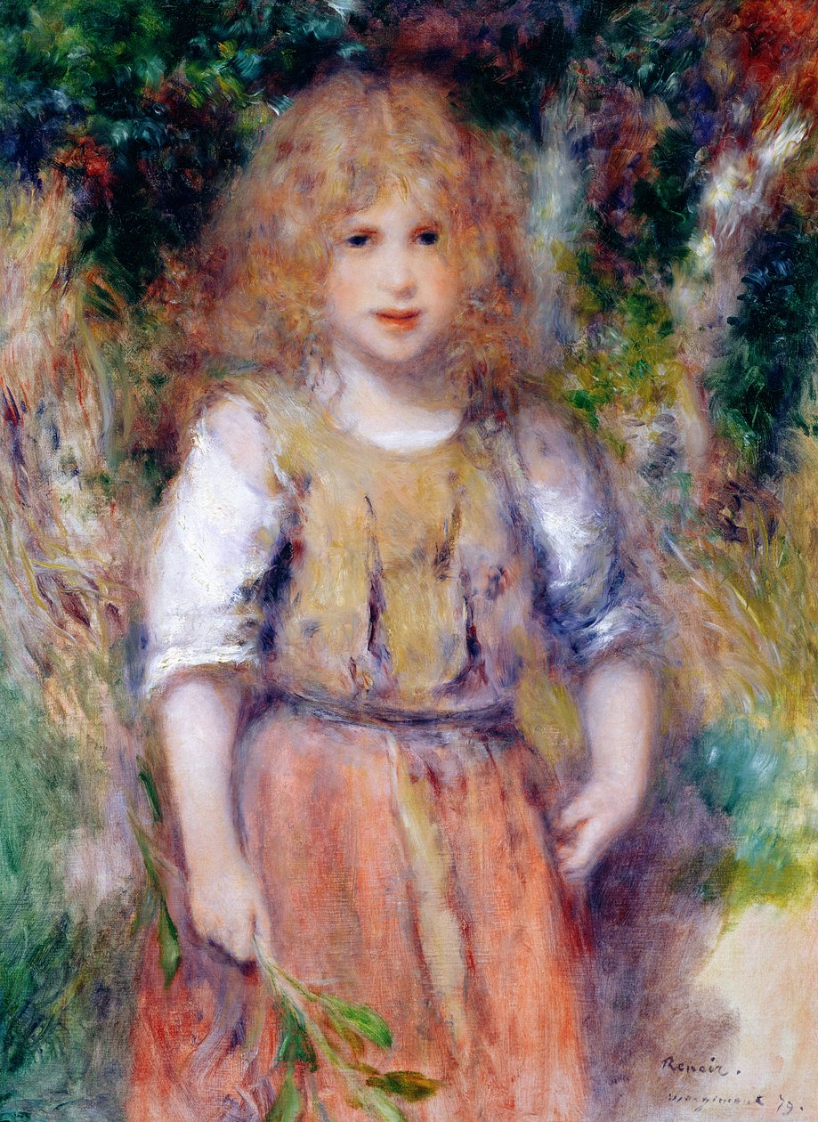 Ragazza zingara, 1879 da Pierre Auguste Renoir