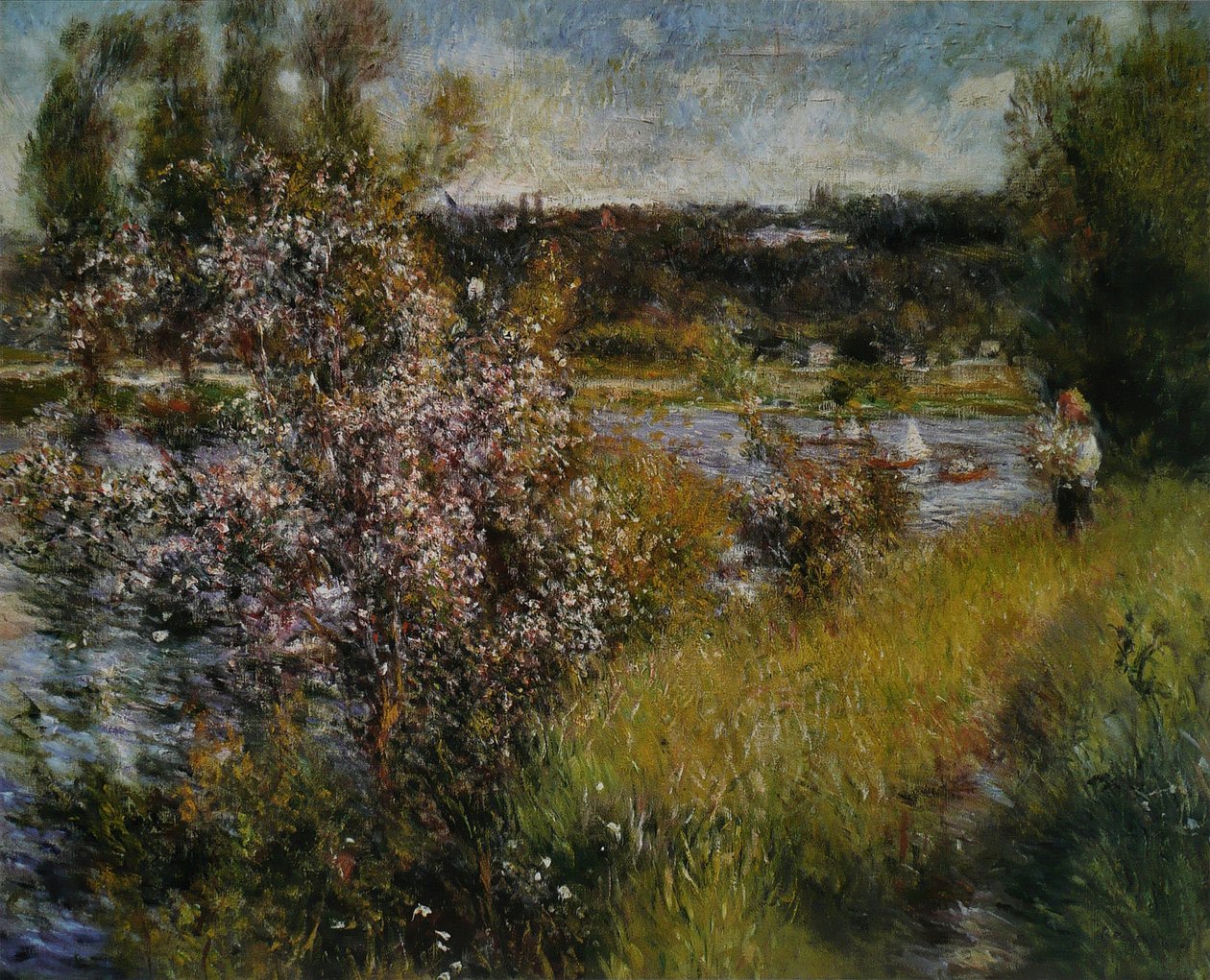 La Senna a Chatou da Pierre Auguste Renoir