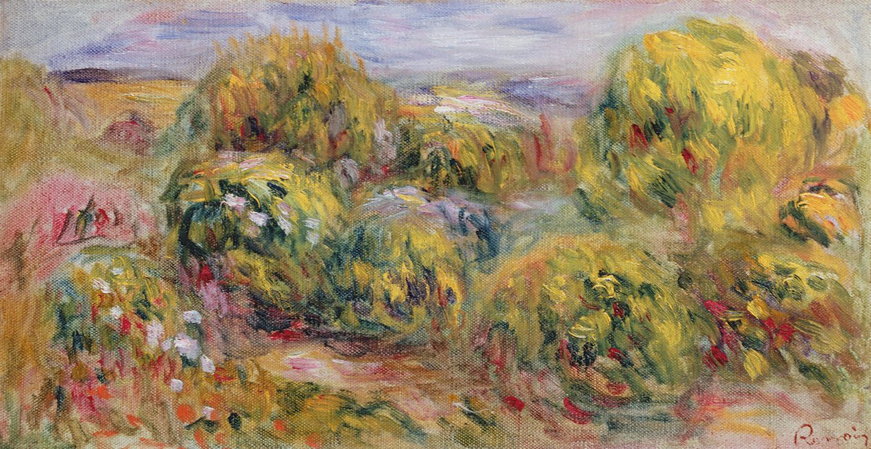 Paesaggio, 1916 da Pierre Auguste Renoir