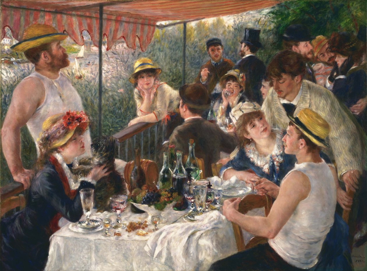 Colazione dei canottieri da Pierre Auguste Renoir