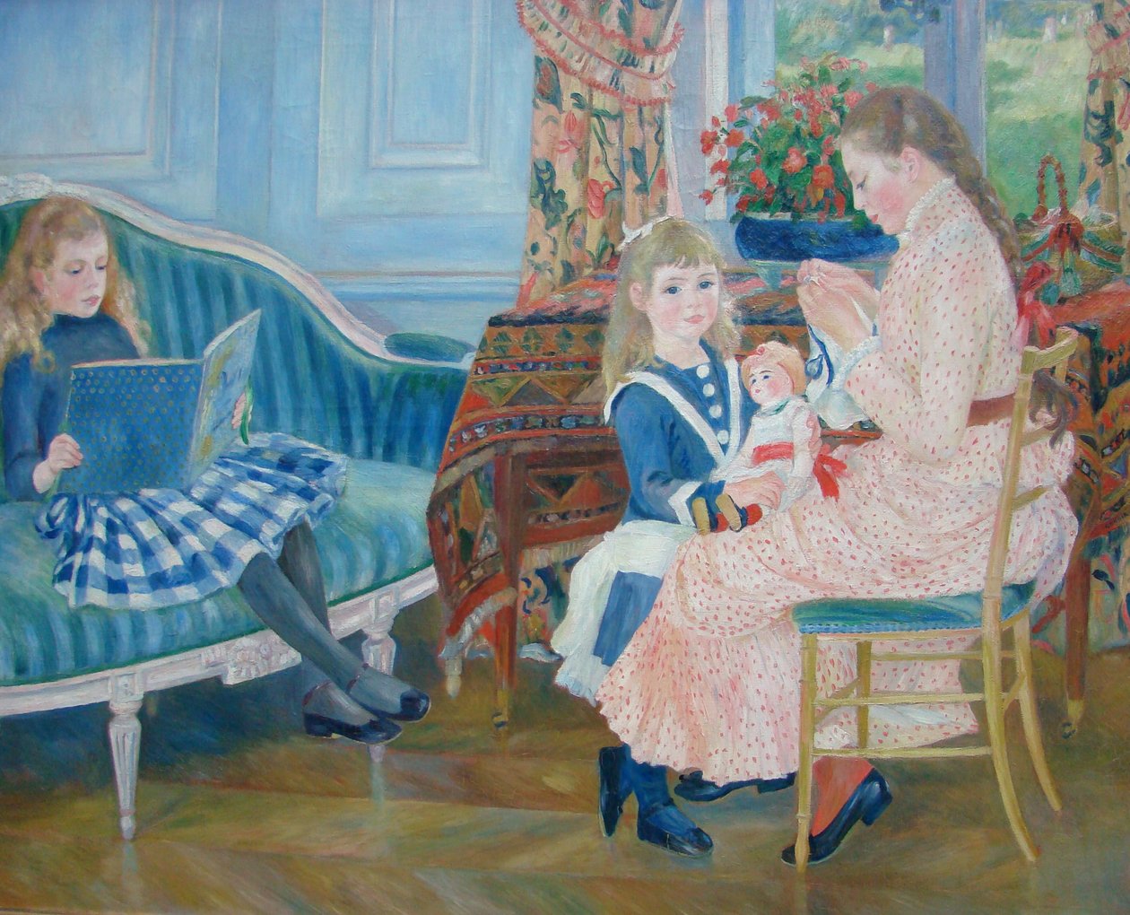 Pomeriggio dei bambini a Wargemont da Pierre Auguste Renoir