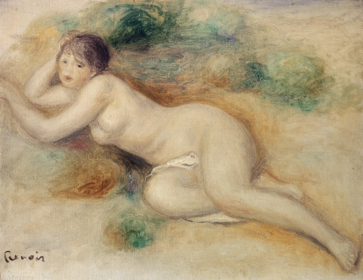 Figura Nuda di una Ragazza da Pierre Auguste Renoir