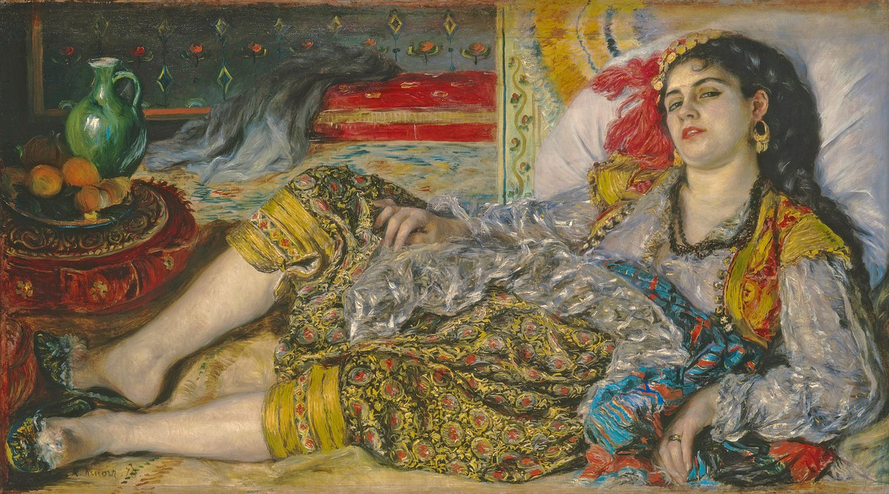 Odalisca, 1870 da Pierre Auguste Renoir