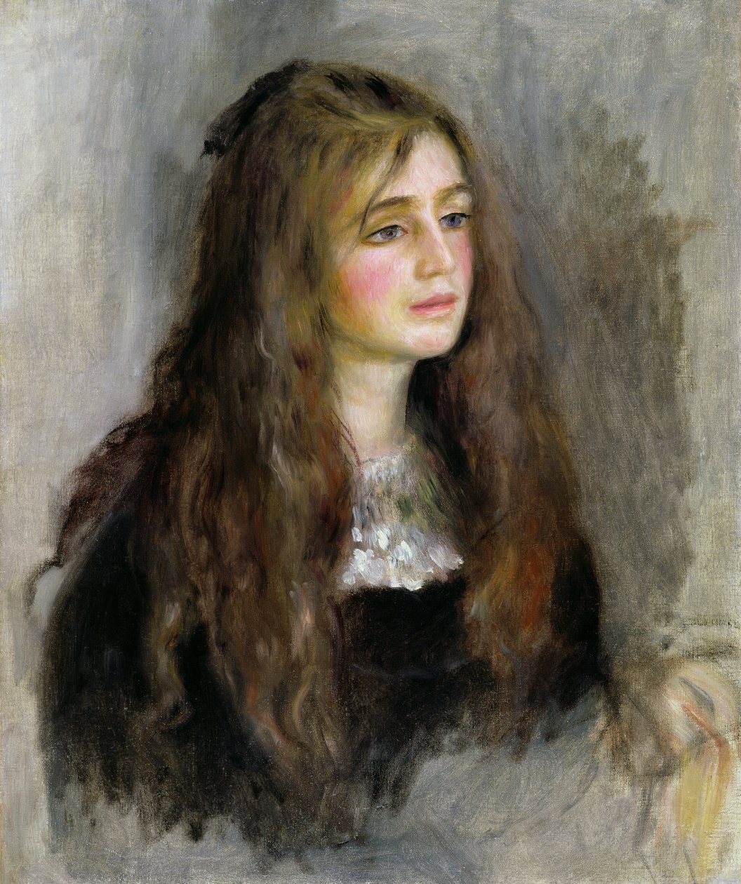 Ritratto di Julie Manet (1878-1966) 1894 da Pierre Auguste Renoir