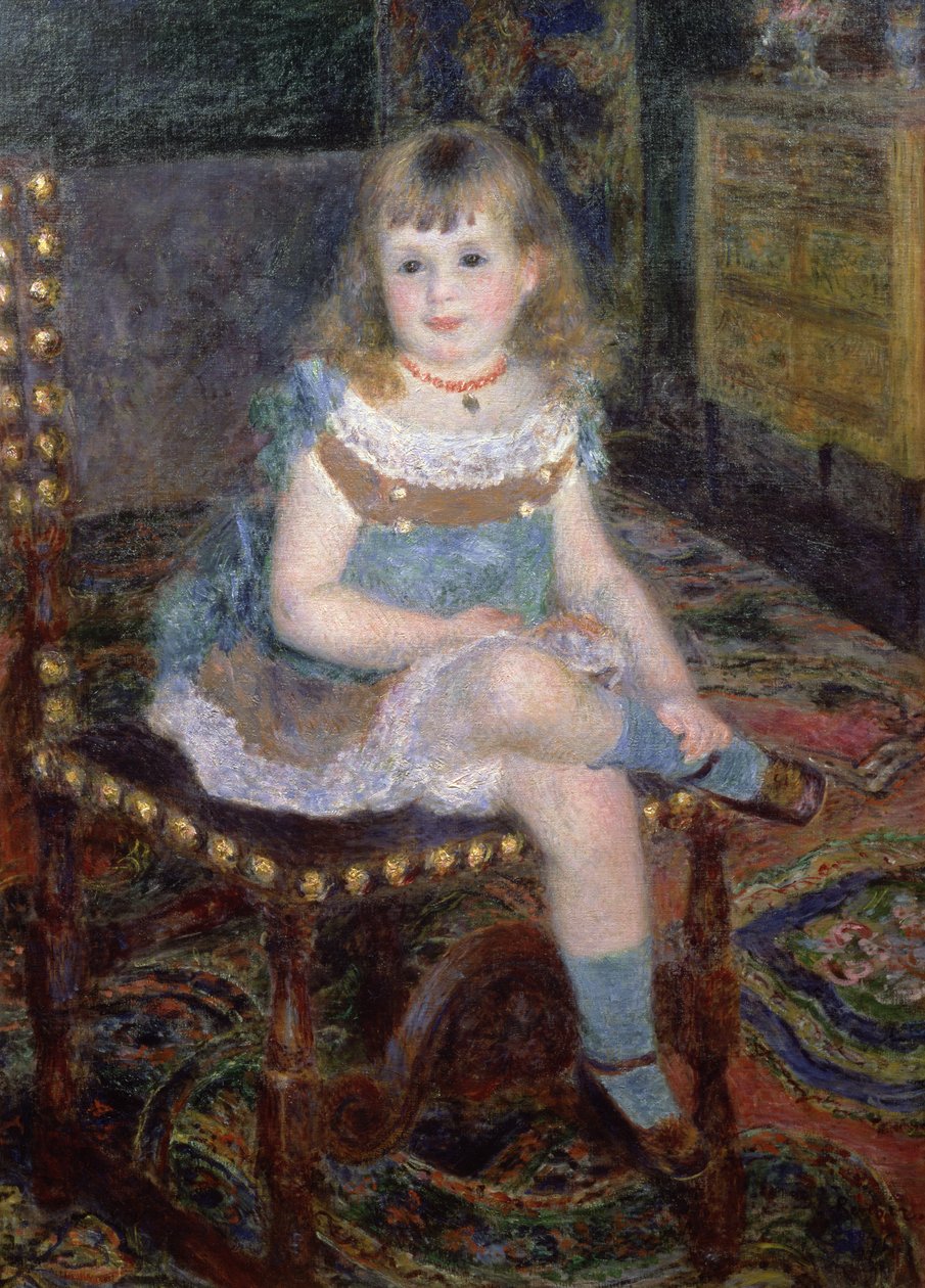 Ritratto di Mlle. Georgette Charpentier, 1876 da Pierre Auguste Renoir