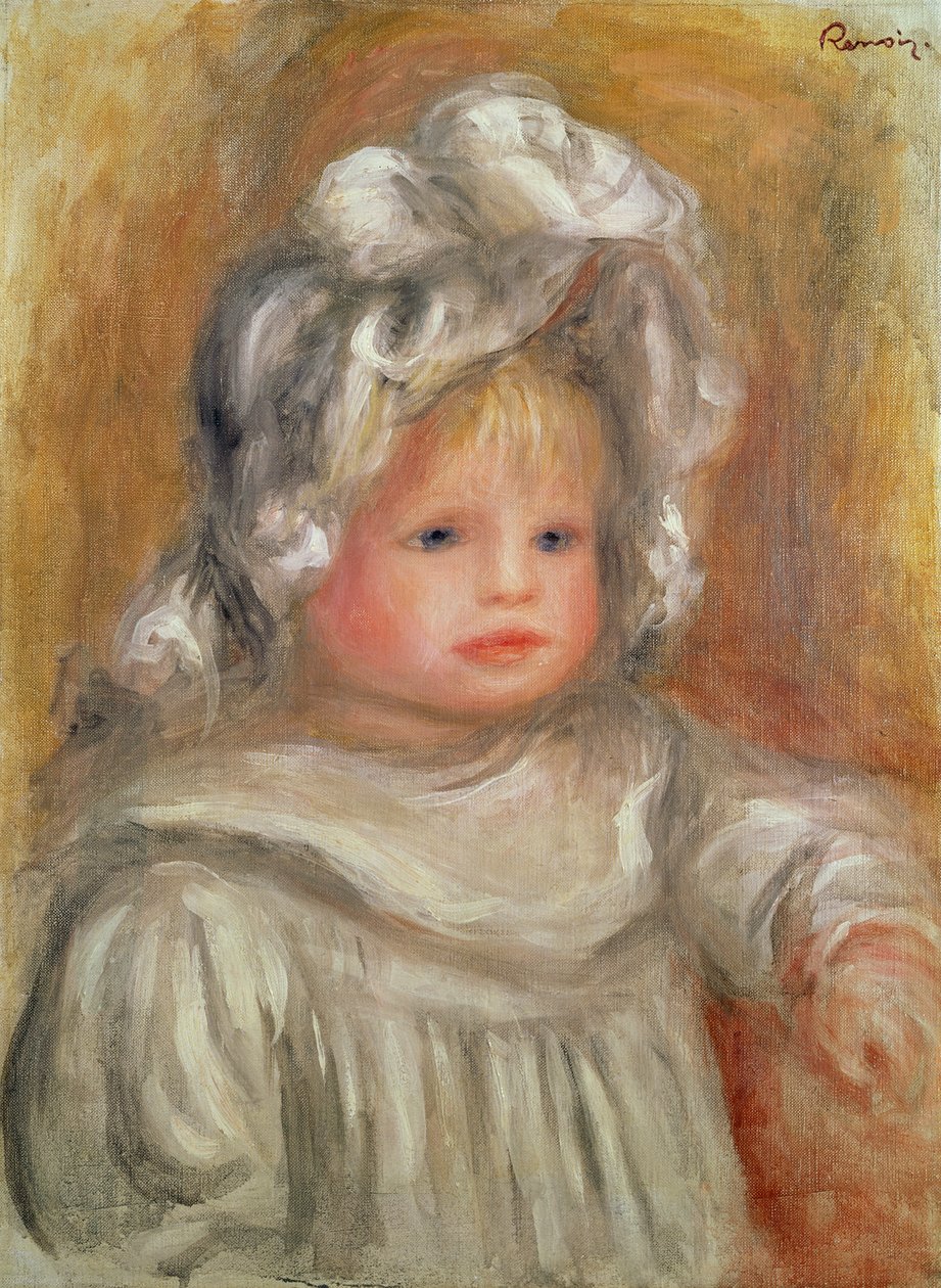 Ritratto di un bambino da Pierre Auguste Renoir