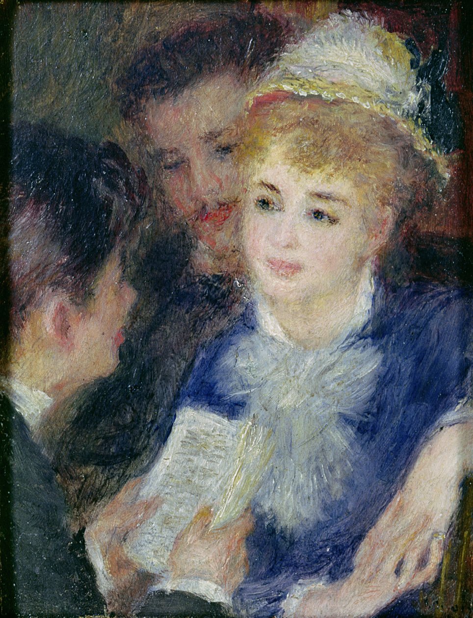 Leggendo il ruolo da Pierre Auguste Renoir