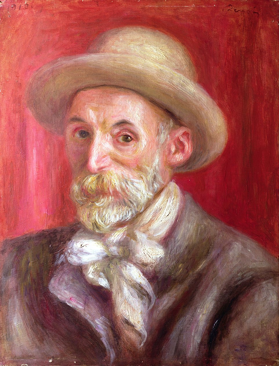 Autoritratto, 1910 da Pierre Auguste Renoir