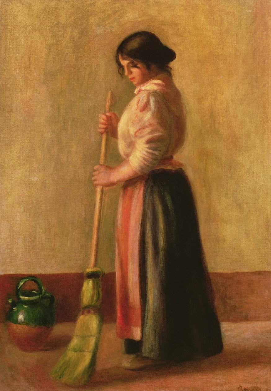 Il netturbino, 1889 da Pierre Auguste Renoir