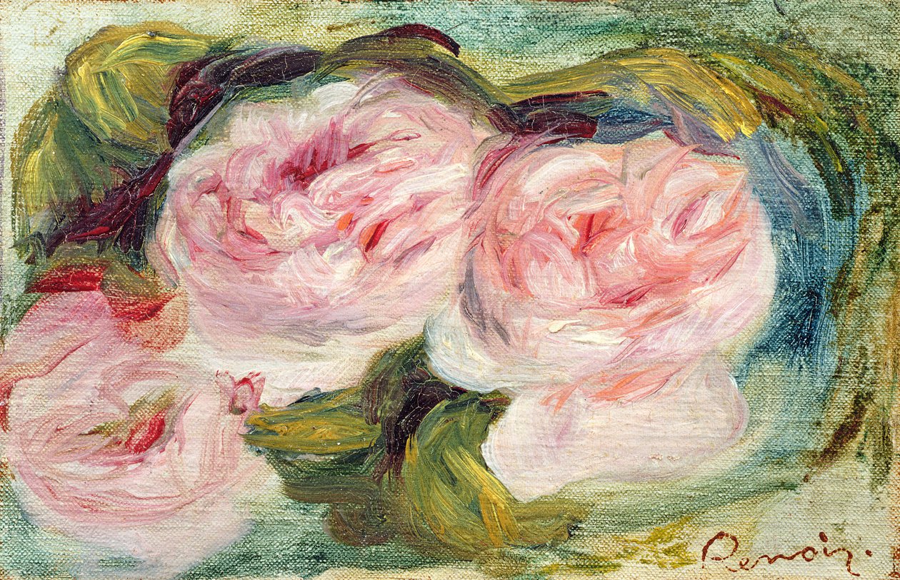 Le tre rose da Pierre Auguste Renoir