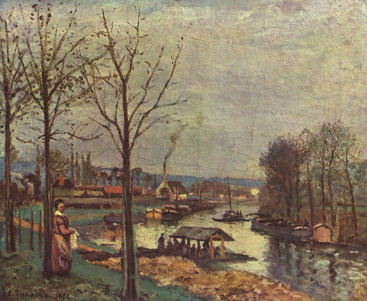Lavatoio di Pontoise da Pierre Auguste Renoir