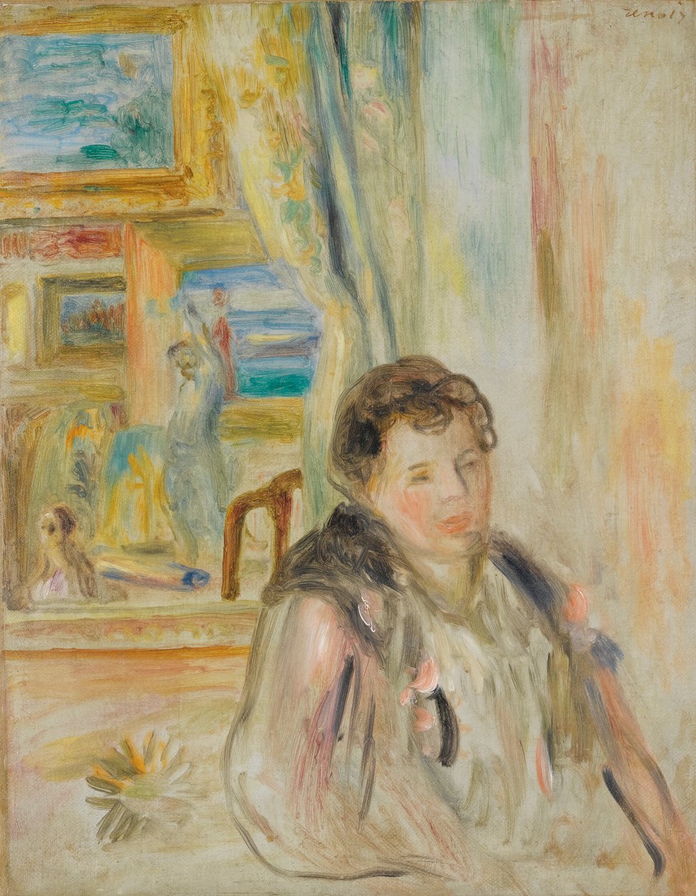 Donna in un interno da Pierre Auguste Renoir