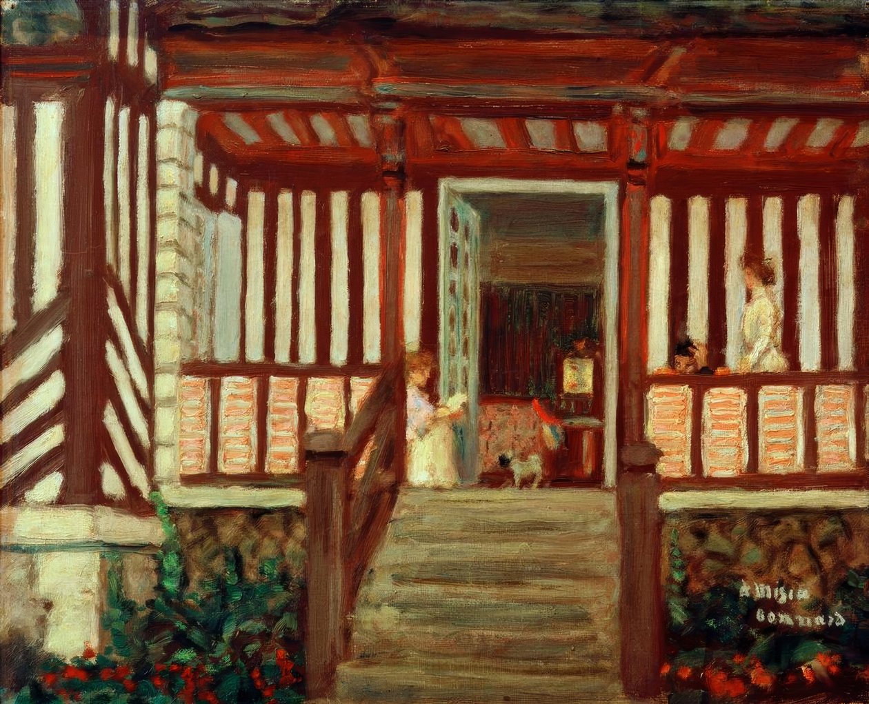 La casa di Misia (La veranda) da Pierre Bonnard