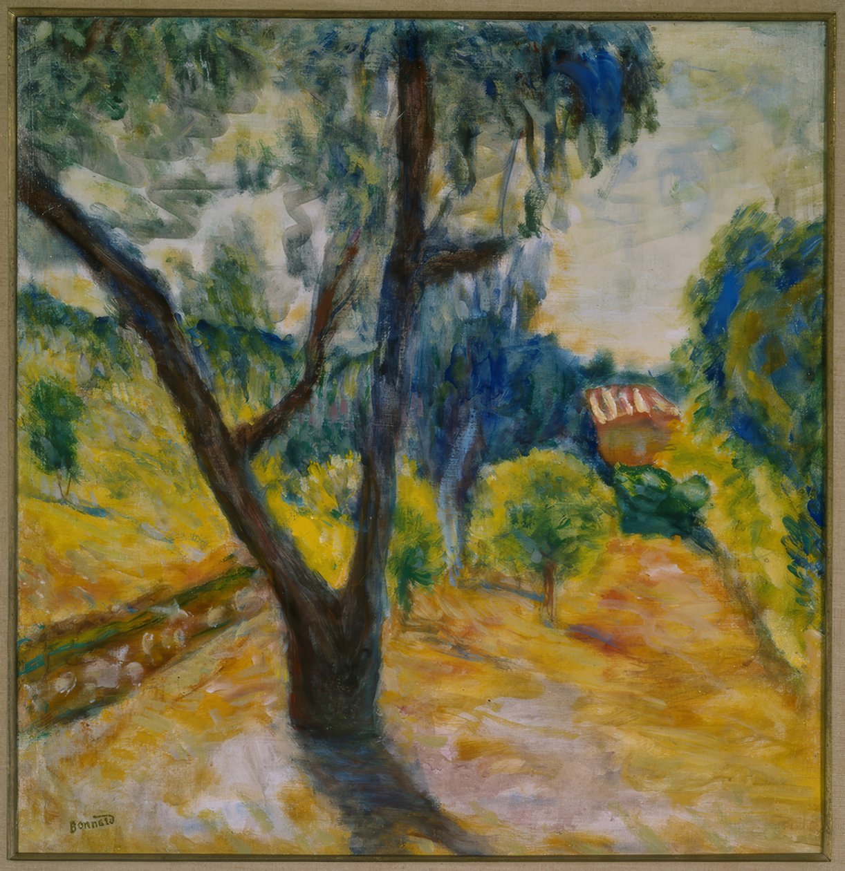 Paesaggio con ulivo da Pierre Bonnard