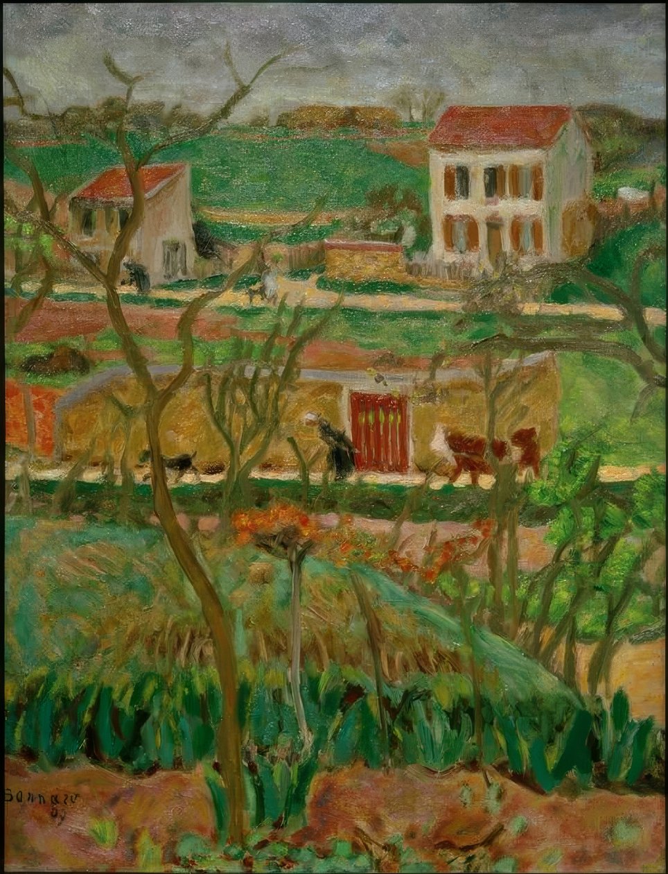 Paesaggio piovoso (Vernouillet) da Pierre Bonnard