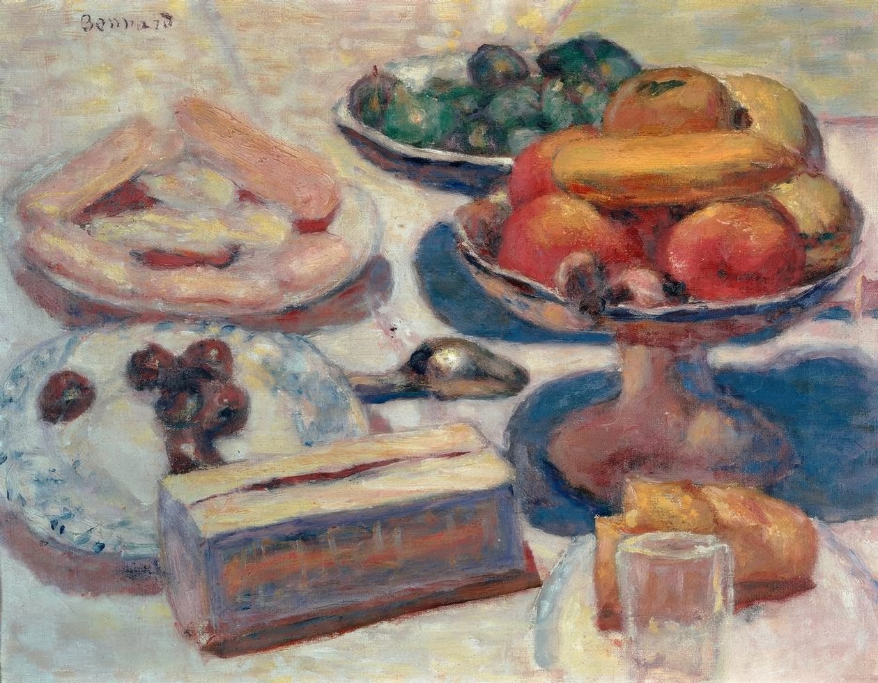 Natura morta con dolci da Pierre Bonnard