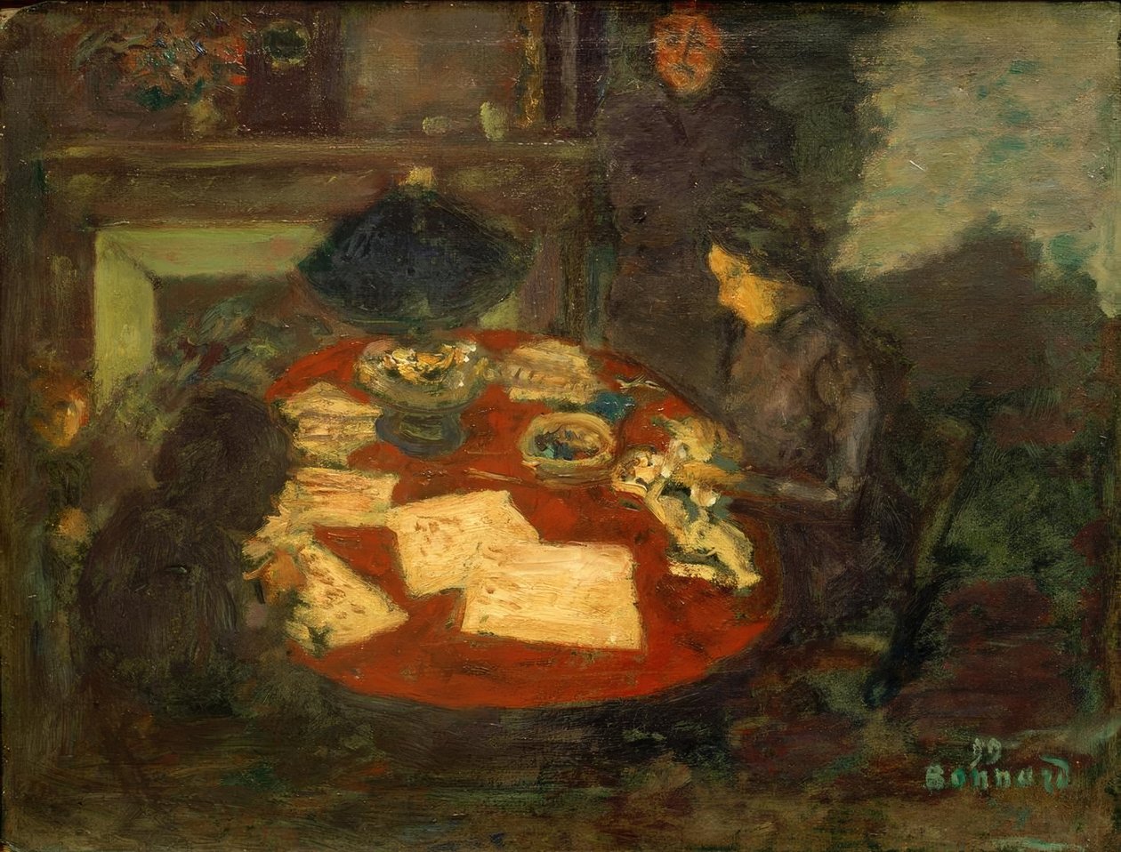 Sotto la lampada da Pierre Bonnard