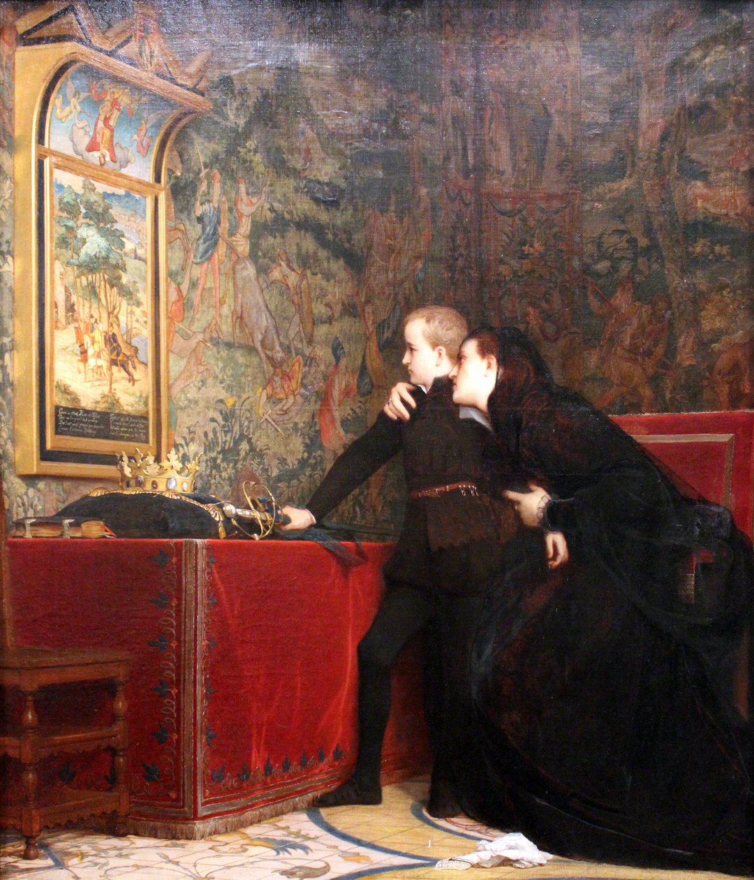 Il Giuramento di Enrico di Guisa da Pierre Charles Comte