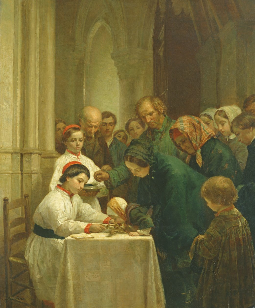 Venerdì Santo nella Chiesa di Notre-Dame da Pierre Edouard Frere