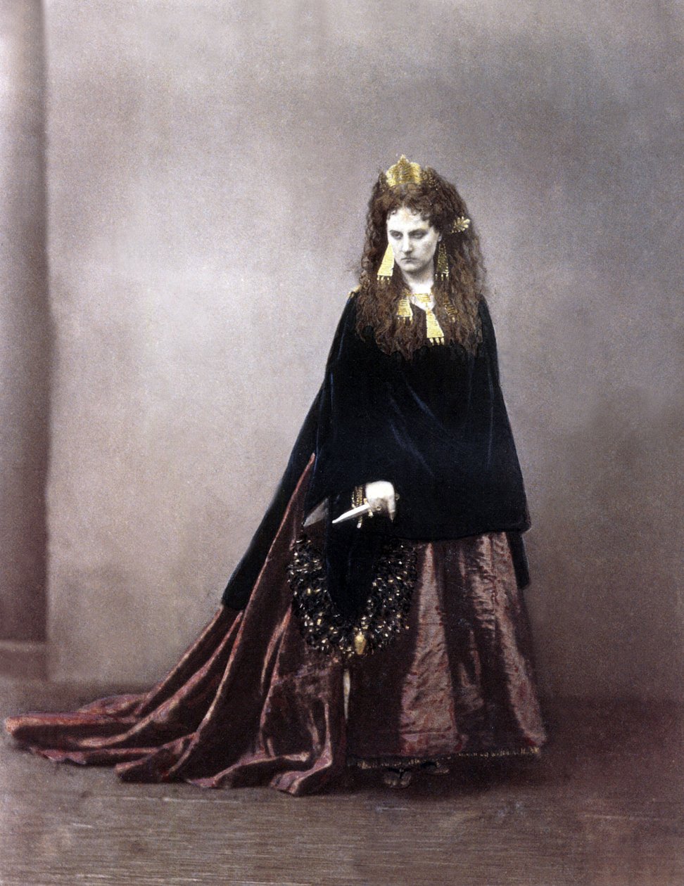 Virginia Oldoini, Contessa di Castiglione, 1863-67 da Pierre Louis after Pierson