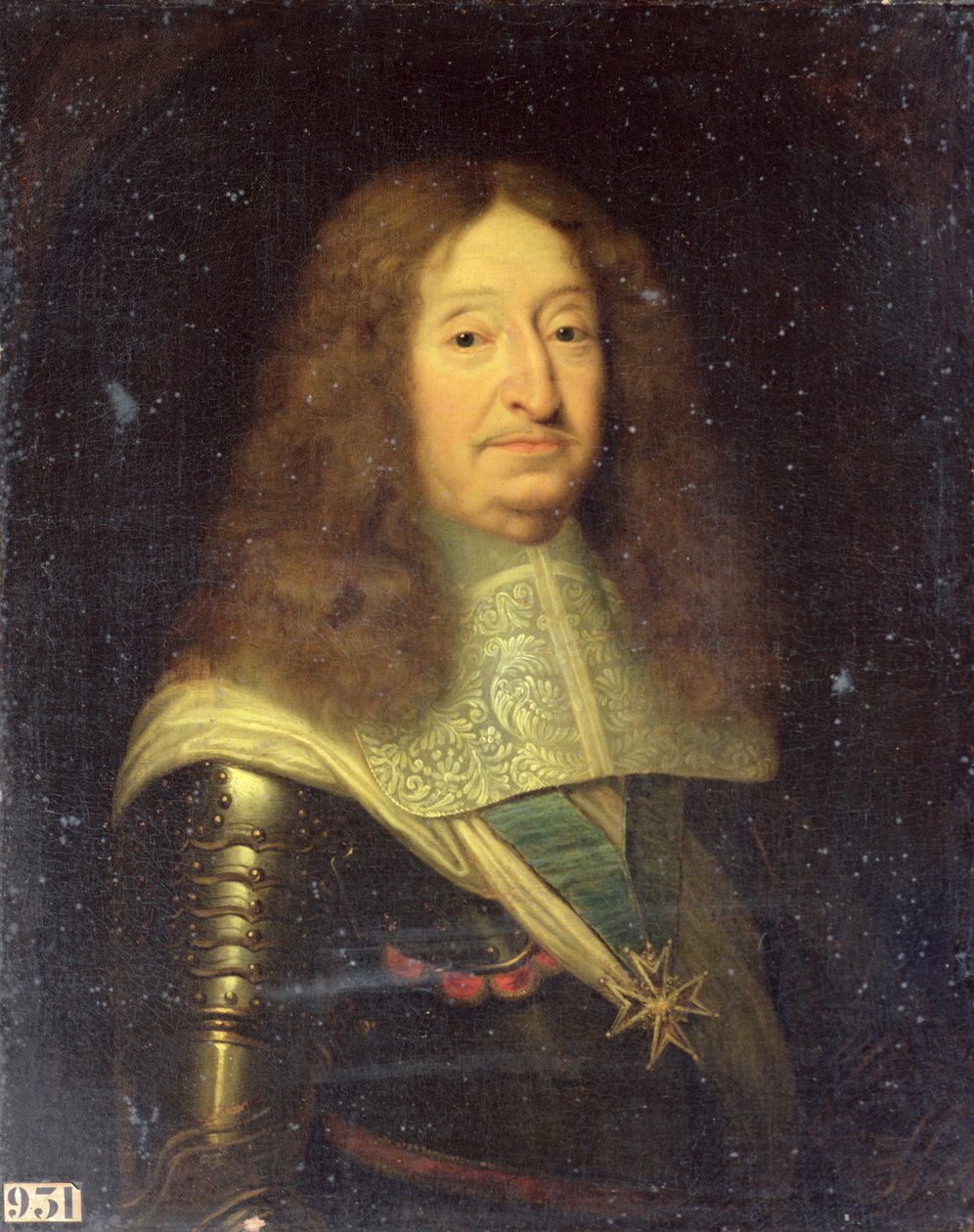 Cesare di Borbone (1595-1665) Duca di Vendôme e Beaufort da Pierre Mignard