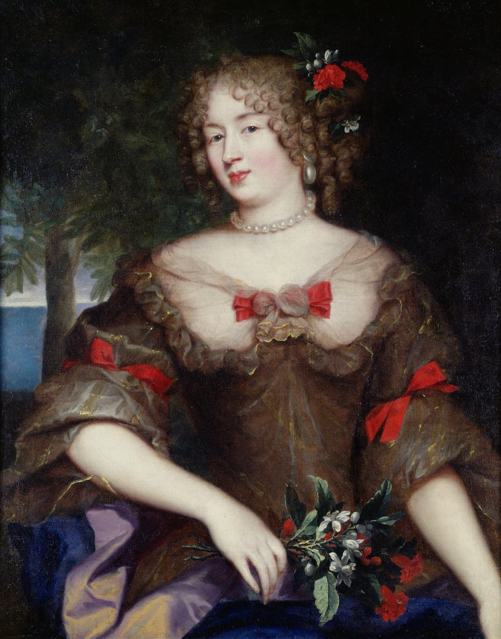 Francoise de Sevigne (1646-1705) Contessa di Grignan da Pierre Mignard