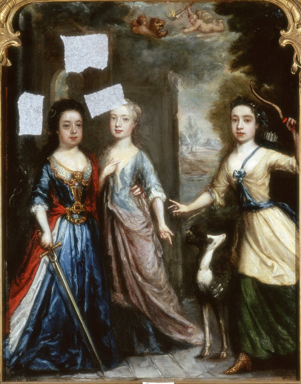 Ritratto di tre bambini da Pierre Mignard