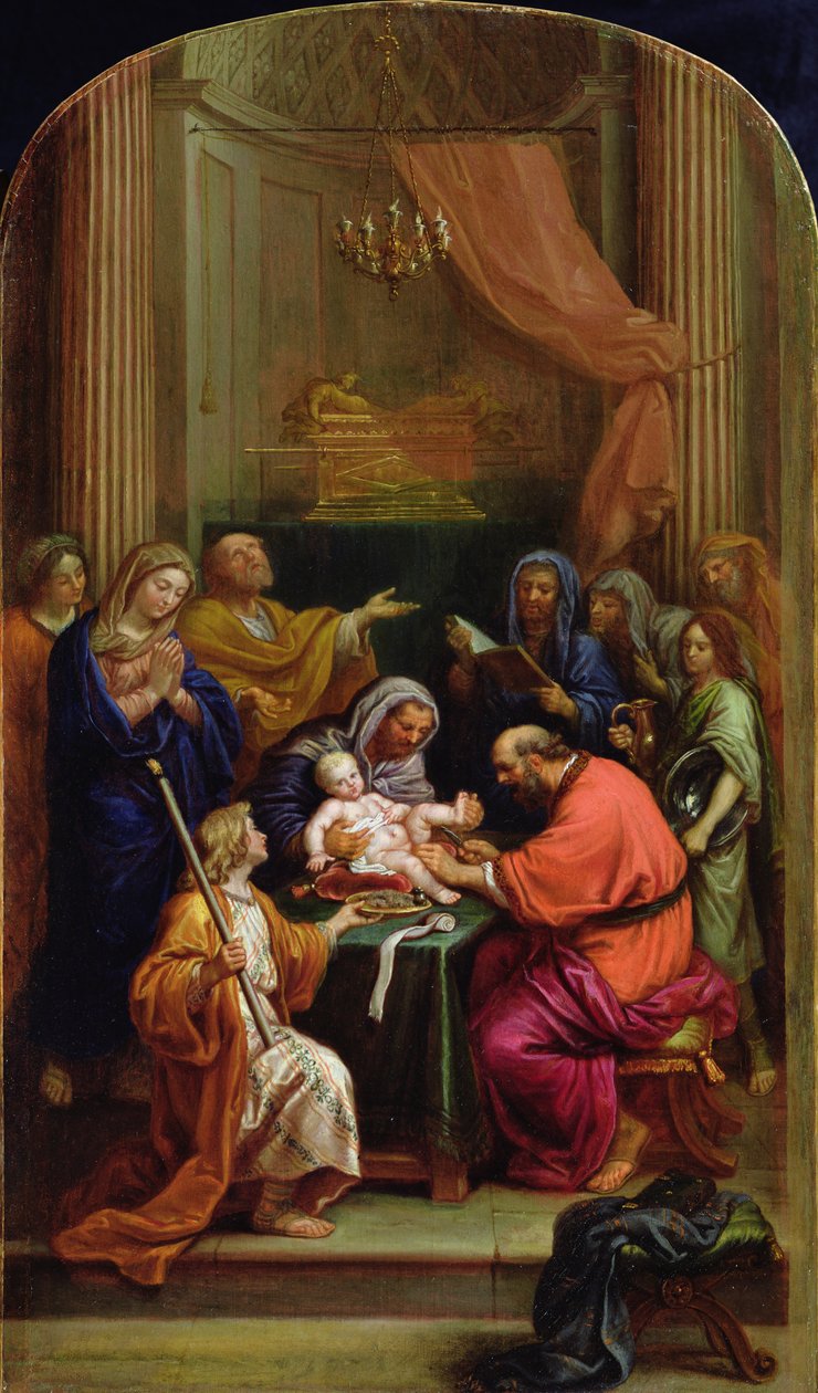 La circoncisione di Gesù Cristo da Pierre Mignard