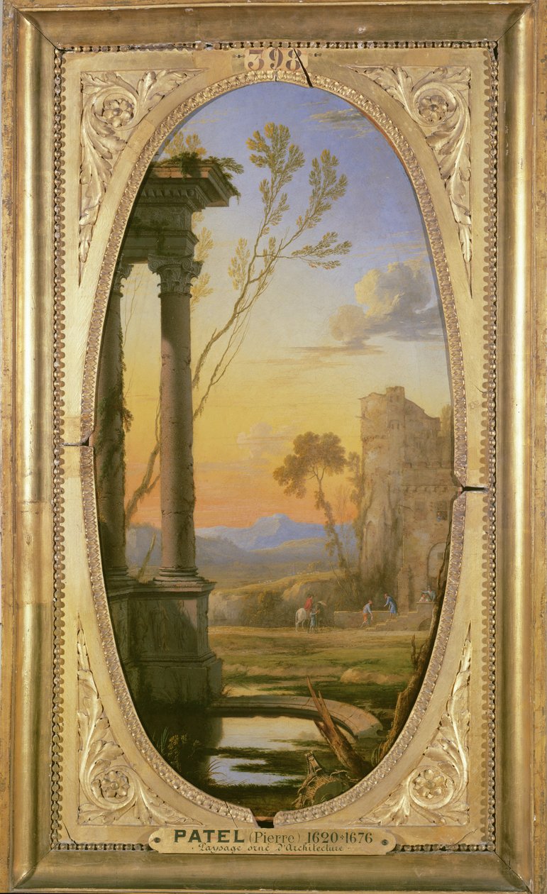 Paesaggio composto, il viaggiatore da Pierre Patel