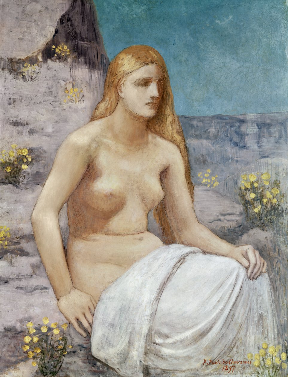 Santa Maria Maddalena, 1897 da Pierre Puvis de Chavannes